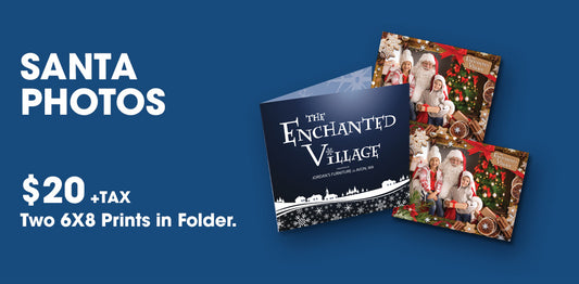 Enchanted Village Santa Photos Package