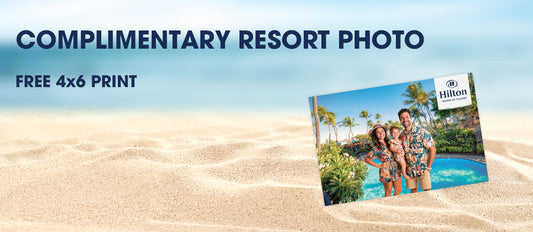 HILTON WAIKOLOA STUDIO Comp Photo Package